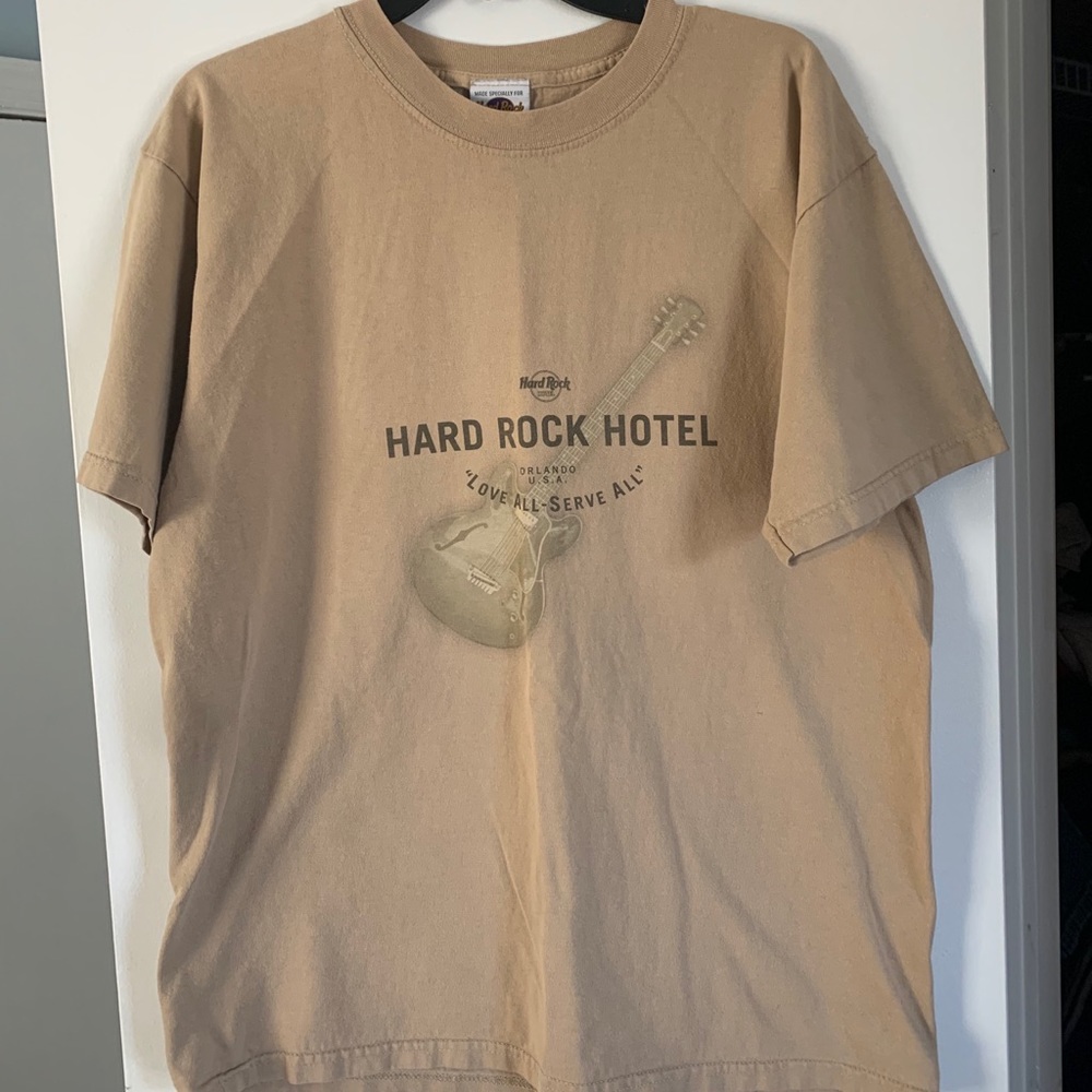 XL Hard Rock Beige T-Shirt